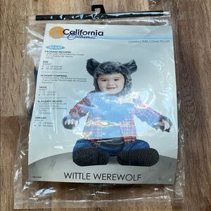 Baby Wittle Werewolf Costume 18-24 Months